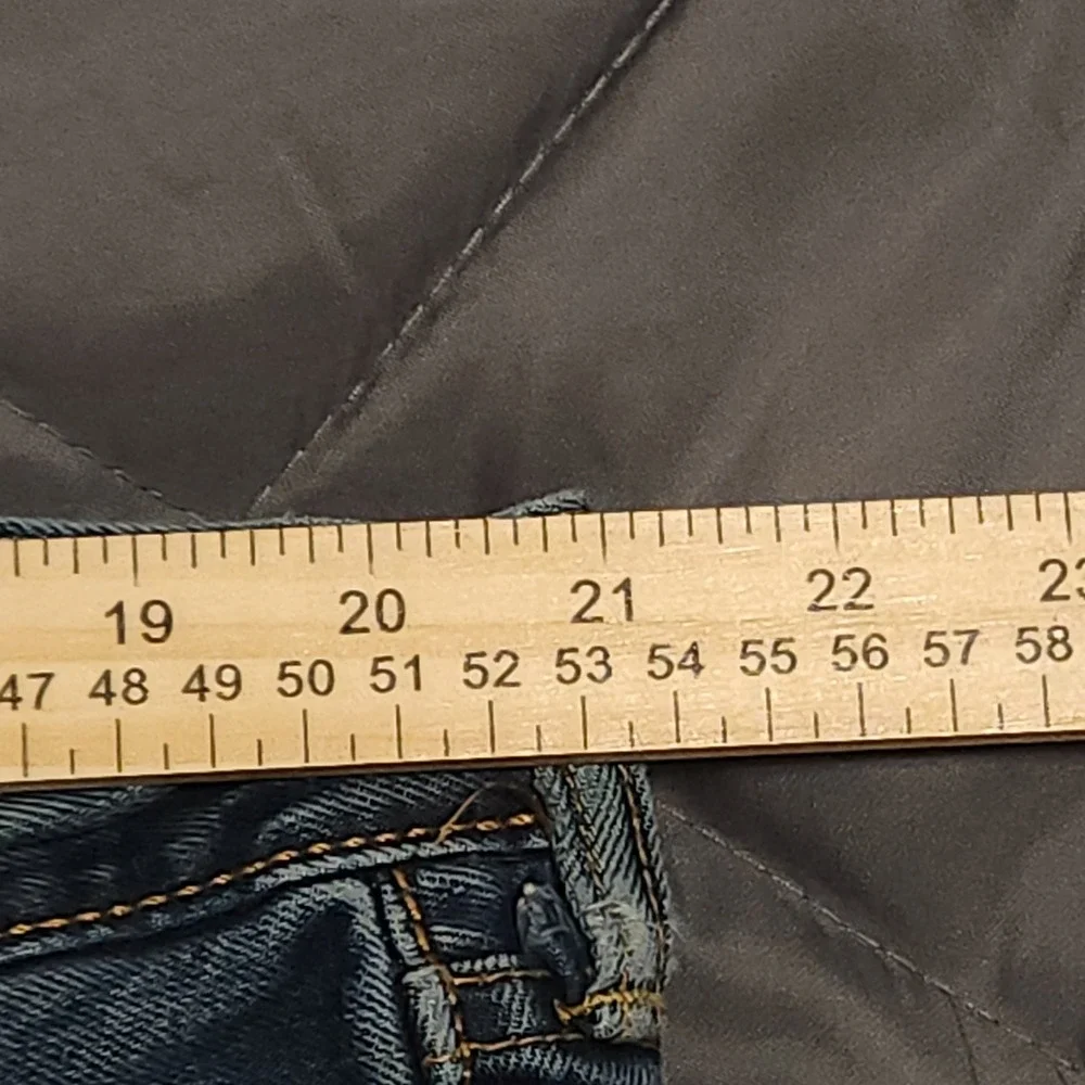 Levi's 501 Jeans Men's 42x32 High Rise Button Fly USA Light Wash‎ Cotton